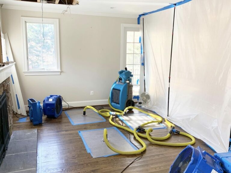 water damage restoration